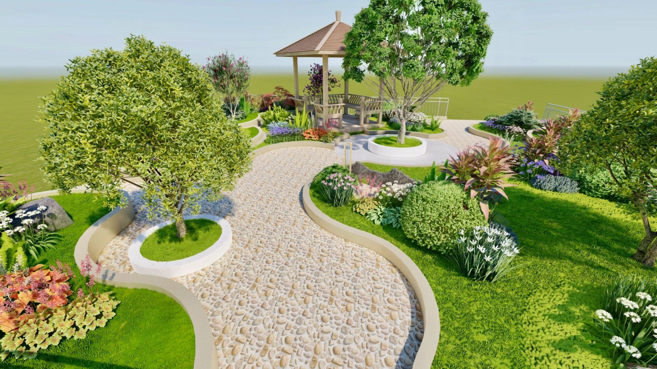 園林綠化|廠區綠化|景觀設計|園林景觀設計