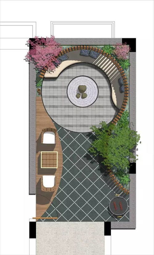 最全的園林庭院景觀設計 理念、要素與100張平面效果圖解析